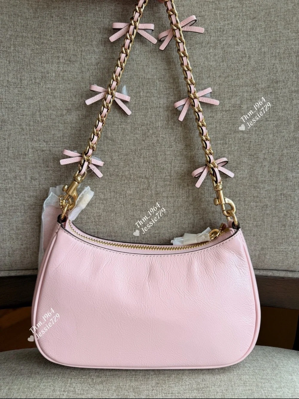 NWT！2PCS Teri Mini Crossbody Bag With Bows（cdw68）And Card Case FAST SHIPPING